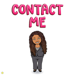 Click on "contact me" to contact me for questions or concerns. 